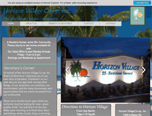 Tablet Screenshot of horizonvillagefla.com